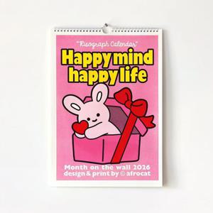 TEMU INS 한국어 버전 2026 벽걸이 달력 귀여운 만화 어린이 대형 연간 캘린더 창의적인 홈용 캘린더|달력|달력|캘린더