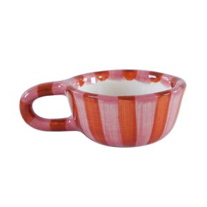 TEMU 1개 CMYD 스튜디오 우아한 세라믹 머그컵 - & 불규칙한 하트 디자인 - 커피, 차, 우유용 세라믹 컵 - 집, 사무실, 선물용 - 손세척 전용, 아침 식사, 오후 티타임, 여행에 스타일리시 (선물용으로 이상적)