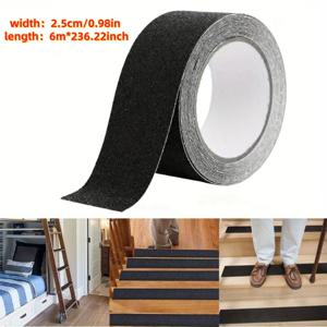 TEMU 6M 미끄럼 방지 테이프 - 욕조, 보트, 계단 미끄럼 방지용 - 투명하고 부드럽고 편안한 맨발 착용감|욕조