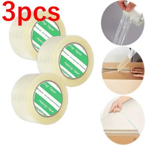 TEMU 튼튼한 투명 포장 테이프 | 강력한 접착력의 투명 배송 테이프, 상자, 패키지, 사무실, 가정, 학교에 적합, 크리스마스 및 새해 완벽한 선물