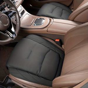 TEMU 럭셔리 나파 카시트 쿠션, 카시트 커버 - 확장 에디션, 통기성 & 가벼움 - 사계절 편안함, 자동차 앞좌석 패드, 대부분의 자동차/SUV/트럭에 적합, 부드럽지만 지지력 있는 패딩, 우아한 차량 장식, 자동차 내부 액세서리|악세사리