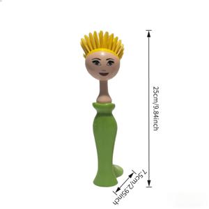 TEMU 다기능 접시 냄비 브러시, 강력한 얼룩 제거, 다용도 주방 청소, 스토브, 컵, 그릇에 적합