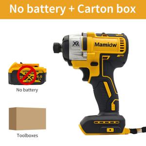 TEMU 디월트 20V 무선 전기 임팩트 드라이버/드릴 호환 - 브러시리스 모터 380N.m 고토크, 3300RPM 헤비듀티 드릴 (배터리 미포함) - DIY 및 전문가용 전원