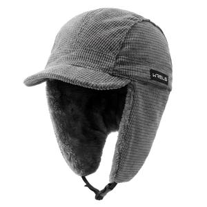 TEMU 1개, WRELS 가을/겨울용 기모 안감 두꺼운 귀 마프 모자, 따뜻한 레이펑 니트 모자, 트래퍼 모자, 포근하고 편안함, 두 가지 착용 스타일, 가을/겨울 야외 하이킹, 스키 및 일상 사용에 적합, 배터리 없음