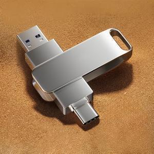 TEMU 인기 있는 고속 TYPE-C USB 플래시 드라이브, 256MB, 100GB, 116GB 용량 제공, 스마트폰 호환, 컴팩트 USB 플래시 드라이브, USB C