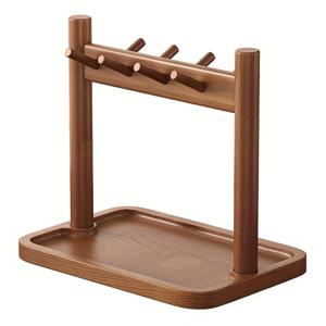 TEMU 나무 재질의 탁상형 열쇠 보관 랙, 집, 침실, 현관 또는 사무실에서 열쇠 정리를 위한 이상적인 제품