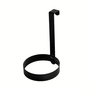 TEMU 공간 절약형 벽걸이 헤어 드라이어 보관 랙 - 강력한 지지력의 헤비 듀티 스테인리스 스틸 욕실 정리함, 드릴 없이 설치, 헤어 브러쉬, 스트레이트너, 작은 욕실 필수품, 헤어 드라이어 보관을 위한 후크형 디자인