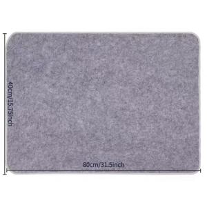 TEMU 하드커버 제본 서예 및 그림 수묵필치심 책상 매트 1개, 서예 및 그림용 두꺼운 펠트 패드, 선지, 필기용지, 서예용지, 붓펜지, 서예용 펠트 패드, 그림 및 연습 창작용 책상 매트