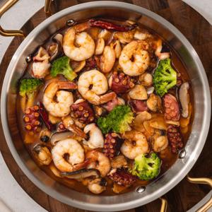 TEMU [프로즌] 가리비+문어+새우 가문새 감바스 500g