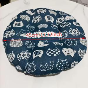 TEMU 1 수제 대형 고양이 해먹 쿠션 | 통기성 좋은 직조 행잉 베드 매트, 부드러운 시트 디자인, 내구성 및 스크래치 방지, 설치가 용이한 실내 애완 동물 쿠션 (고양이 해먹, 바구니 침대, 행잉 스윙용)