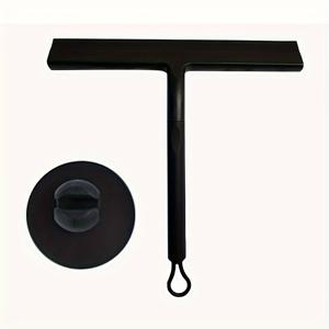 TEMU 유리문용 샤워 스퀴지 1개입. 유리문 샤워 청소에 이상적이며, 창문 청소에도 적합하며, 미끄럼 방지 손잡이가 특징이며, 타일 청소에 효과적입니다.