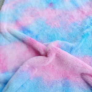 TEMU 옷, 신발, 모자 제작에 적합한 반미터 (50CM*165CM) 인조 토끼털 타이다이 염색 원단. 코트, 봉제 인형, 쿠션, 스카프 및 공예품에 적합한 그라데이션 인조 토끼털. 1. 이 제품은 수제 염색 방식으로, 기계 프린팅이 아닙니다.