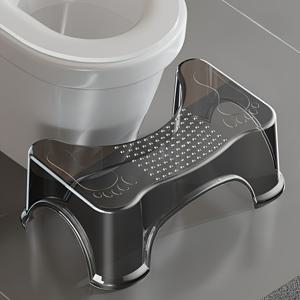 TEMU 방수 미끄럼 방지 발 받침대 1개. 욕실용으로 설계되었으며 편안한 변기 사용을 위한 안전한 엎드림 자세를 제공합니다. 성인 및 노인을 위한 이상적인 제품이며 튼튼하고 관리가 용이합니다.|발받침대