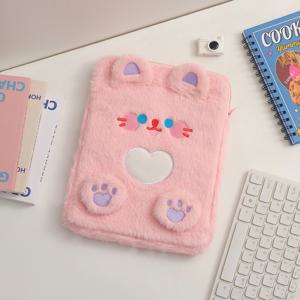 TEMU 9~13인치 태블릿용 귀여운 보호 슬리브, 아이패드 프로 13 M4 2024, M2 에어 11, 10세대, 10.2, 샤오미 패드 5, 삼성 및 화웨이 기기와 호환, 충격 흡수 설계|노트북파우치