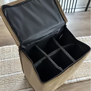 TEMU 야외 캠핑 가스 탱크 보관 | 긴 가스 실린더 보관, 휴대용 맥주컵, 나일론 소재, 캠핑 램프 휴대