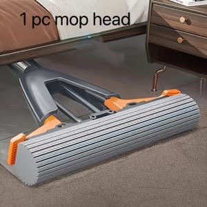 TEMU 1개, 초흡수성 물걸레 헤드 교체용 스펀지 - 습식 및 건식 사용 가능, 기숙사, 가정, 사무실에 적합. 주방, 욕실, 거실, 사무실, 계단 및 타일/목재 바닥에 적합 - 필수 청소 액세서리|물걸레청소기