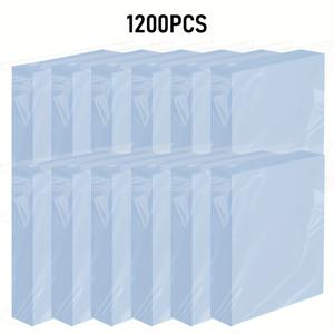 TEMU 1200개 다중 사이즈 옵션, 라이트 카드 슬리브 – 트레이딩 카드, 게임 카드, 콜렉터블 카드, 애니메이션 카드, 아이돌 사진 및 명함용 초박형 투명 보호 커버