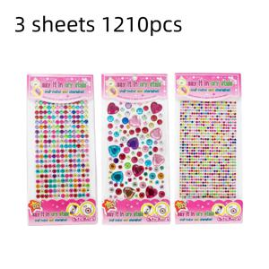 TEMU 1210개 자체 접착 라인스톤 스티커 시트 - 하트 모양 아크릴 보석 데칼, 반짝이는 광택, 재사용 가능한 공예 스티커, 아트, 공예, 네일 아트, 메이크업 & DIY 장식, 네일 아트 액세서리, 생동감 넘치는 라인스톤, 재사용 가능한 스티커, 공예 및 장식용 보석, 내구성 있는 장식, 접착식 보석, 뷰티 애호가용