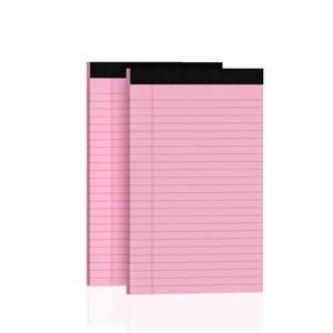 TEMU 소형 찢어지는 메모장 2개, 컬러 메모패드 5x8인치 선물용 노트패드, 쇼핑 리스트, 공부, 사무용품, 메시지용 할 일 목록 노트패드, 30매/팩