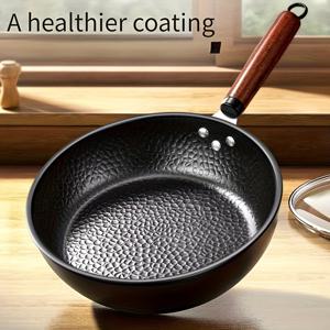 TEMU 미니 주철 프라이팬 (뚜껑 포함) - 인덕션 & 가스레인지 사용 가능한 논스틱 조리기구, 내구성 강한 미니 프라이팬 (코팅 없음, 식기세척기 사용 가능) - 모든 스토브탑 호환 - 소형 주방 & 야외 활동에 이상적|다리미