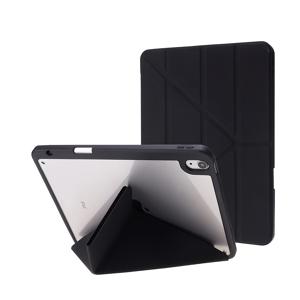 TEMU 아이패드 케이스 (A16) 11인치/10.9인치 11세대/10세대 (2025/2022) 모델용, 펜슬 홀더 포함, 가벼운 충격 방지 커버, Y자형 디자인으로 다양한 시야각 지원