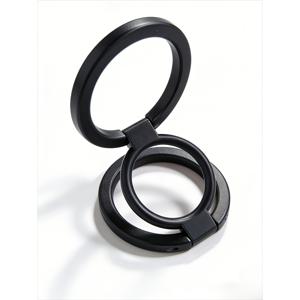 TEMU 아이폰 17 16 15 14 13용 듀얼 마그네틱 폰 링 홀더, 양면 자석 휴대폰 그립, 조절 가능한 핑거 링 킥스탠드, 아이폰, 스마트폰, 체육관, 냉장고용 자석 폰 홀더 그립|그립톡|핸드폰거치대|휴대폰거치대