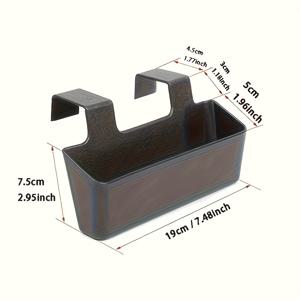 TEMU JK 센터 콘솔용 걸이형 수납 박스 1개, 2011-2018년식 JK/JKU 2/4도어용 암레스트 정리 트레이, 차량 내부 액세서리