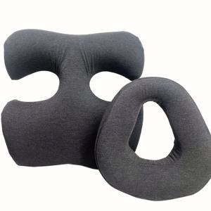 TEMU 뷰티 베드 특별 배 베개, 마사지 테이블용 얼굴 및 복부 쿠션 T자형 가슴 지지대 – 얼굴 케어 & 목 통증 완화를 위한 편안한 호흡 소파 라운지 볼스터, 어깨/목 받침 포함