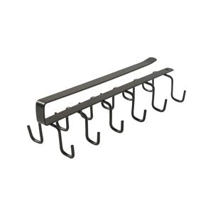 TEMU 주방 공간 절약을 위해 설계된 컵 걸이용 12개 스테인리스 스틸 후크가 있는 이중 행 정리대입니다. 내구성이 좋고 세척이 용이하며 펀치 프리 설치 방식으로 커피 머그, 컵 및 기타 식기류에 적합합니다.