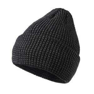 TEMU 멀티컬러 반사 비니 겨울 모자 | 방풍 보온 | 야외 스포츠 출퇴근 야간 러닝 기어 | 크리스마스 실용 선물 자전거 운전자 러너용