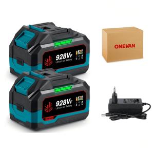 TEMU ONEVAN 21V 대용량 리튬 배터리팩 고속 충전 전동드릴 배터리 임팩렌치 배터리 체인소 배터리 전동세차기 배터리 잔디깎이 배터리 블로워 배터리 전동공구 호환