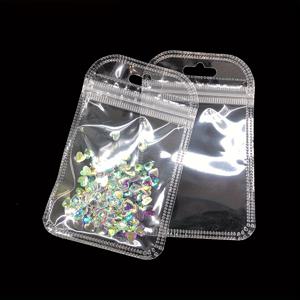 TEMU 100개 혼합 컬러 재사용 가능한 마카롱 자동 밀봉 백, 홀로그래픽 보관용 주얼리 파우치 및 파티 선물 – 화장품 포장에 이상적 (주얼리/마스카라)