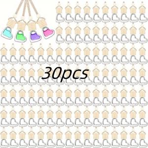 TEMU 10개/15개/30개/자동차 디퓨저 병 빈 자동차 서스펜션 공기 청정제 디퓨저 병 투명 유리 향수 병 자동차 서스펜션 바이알 디퓨저 향기 병, 데이 파티 선물에 적합한 사랑