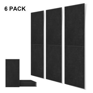 TEMU 스튜디오 등급 방음 패널 6개 세트 - 24