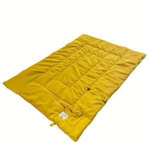 TEMU 사계절용 고품질 접이식 개 침대 - 구름 무늬가 있는 내구성 강한 애완견 침대, 손세탁 가능, 중형견을 위한 다양한 사이즈 옵션, 휴대 및 공간 절약 디자인, 여행 및 캠핑용 휴대가 편리한 펫 기어, 야외용 개 침대