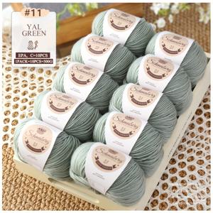 TEMU 80% 메리노 울과 20% 폴리에스터 섬유로 제작된 10개 컬러 볼 세트. 부드럽고 풍부한 느낌으로 편안하게 사용 가능하며, 2.0-3.0mm 바늘로 뜨개질에 적합 - 고품질 털실 - 뜨개질 및 재봉에 완벽 - 훌륭한 선물 선택 - Pick You