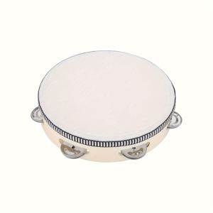 TEMU 이븐백 10/8인치 드럼, 핸드헬드 드럼벨 금속 벨 타악기, 싱글 로우 드럼 음악 교육 악기, 선물 게임 교회 KTV 파티, 드럼 페이스 DIY 가능