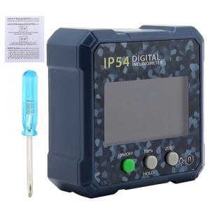 TEMU 디지털 각도계, 경사계 박스, 각도 측정기, 기울기 계량기, 수평 도구