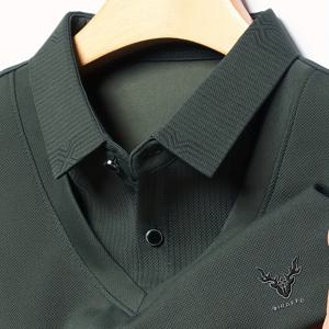 TEMU 봄/가을 신상 남성 패션 레터 프린트 패치워크 2-in-1 롱슬리브 셔츠, 비즈니스 캐주얼 스타일 레터 패치 칼라 풀오버 탑, 남성에게 이상적인 선물