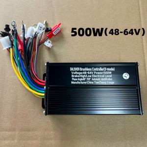 TEMU 3가지 모드 정현파 무소음 500W (48V-64V) 브러시리스 모터 컨트롤러 (전체 기능 - 역방향 포함), 효율적인 DC 전원 관리, 정리된 배선, 블랙, 내구성 좋은 알루미늄 합금, 견고한 구조 - 전기 자전거, 스쿠터에 적합|전기스쿠터