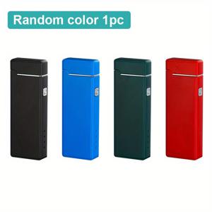 TEMU 플라즈마 듀얼 아크 전자 라이터 | 방풍, USB 충전식, LED 배터리 표시등이 있는 무화염 냉각 기능, 양초, 향, 야외 캠핑에 적합 - GTYORUS