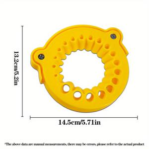 TEMU 다용도 드릴 비트 연마기 및 그라인더 추가 - 튼튼한 플라스틱, 앵글 그라인더, 앵글 그라인더 도구, 드릴 비트 스탠드에 적합 | 튼튼한 플라스틱 마운트 | 안전한 드릴 비트 스탠드