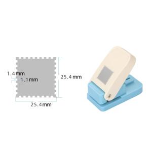 TEMU 2.54x2.54cm 정사각형 스탬프 프레임 엠보서, 유치원 DIY 공예 엠보싱 기계, 학생 스크랩북 종이 펀치 도구