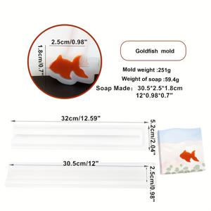 TEMU 실리콘 튜브 비누 몰드 대형 벌잎 긴 원통형 손바닥 금붕어 왕관 까마귀 모양 몰드 DIY 샌드위치 케이크 만들기 새 레진 캔들 장식 크리스마스 선물