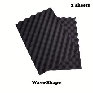 TEMU 포장용 보호 폼 패드 2개, 공예 폼 시트, 케이스, 공구 상자, 카메라 보관, 보드 게임 보관 및 다양한 공예품에 적합한 폴리우레탄 쿠션 삽입물, 길이 15.75인치, 폭 11.81인치