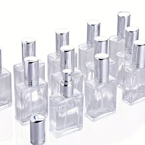 TEMU 12개 + 4종 액세서리 15ml 휴대용 미니 리필 가능한 향수 코롱 아토마이저 빈 스프레이 병, 12개 스프레이 병, 2개 깔대기, 2개 드로퍼 피펫 포함, 여행 가방에 적합