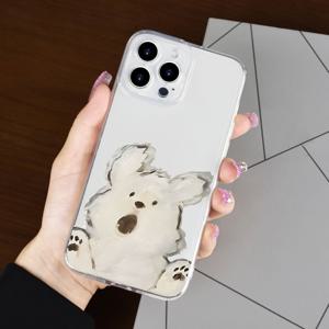 TEMU 토끼 패턴의 귀여운 핸드폰 케이스, 아이폰 15/14/13/12/11, 아이폰15/15플러스/15프로/15프로맥스, 아이폰14/14플러스/14프로/14프로맥스, 아이폰13/13 미니/13프로/13프로맥스, 아이폰12/12 미니/12프로/12프로맥스, 아이폰11/11프로/11프로 맥스, 아이폰X/Xs/Xs맥스/Xr/7/8/7P/8P/Se2/Se3