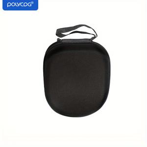 TEMU POLVCDG 고품질 지퍼 아웃도어 휴대용 뼈전도 헤드폰 케이스, 가벼운 EVA 소재로 충격 및 스크래치 방지 보호. 무선 미니 헤드폰, 이어폰 코드 및 액세서리 보관에도 적합 (케이스만). 아버지의 날 선물 또는 생일 선물로 이상적