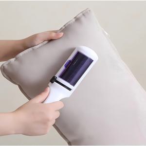 TEMU 애완동물 털 제거 롤러, 휴대용 회전 보풀 브러시, 재사용 가능한 애완동물 털 코트 보풀 롤러 도구, 가구, 카펫 및 의류에 적합, 강아지 및 고양이 털을 쉽게 제거합니다.