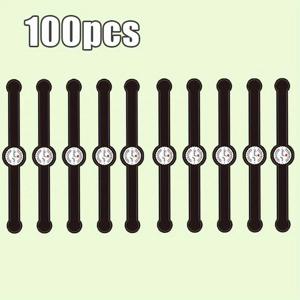 TEMU 100개 수제 밀봉 스티커 베이킹 및 포장용, 자체 접착 장식 긴 스트립 및 원형 라벨 케이크 상자, 병 및 DIY 프로젝트용 - 무료, 배터리 필요 없음